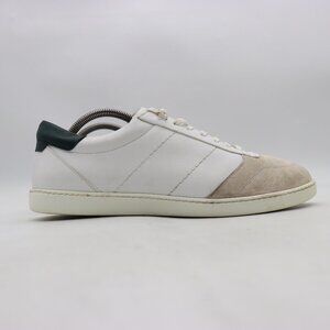 Buscemi White Leather Low Top Men's Size EU 45 Sneakers Shoes Made in Italy